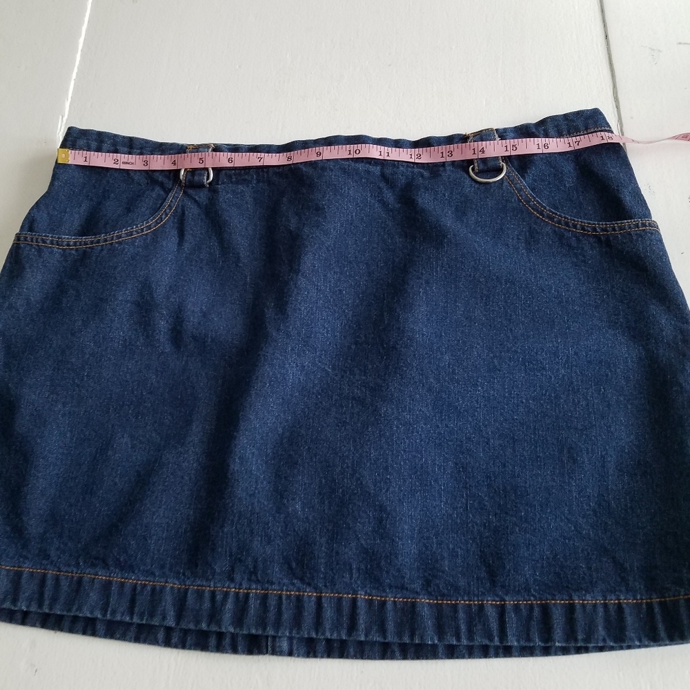 Pretty Dark Blue  Denim skirt size 16 Old  Navy - Picture 3 of 8